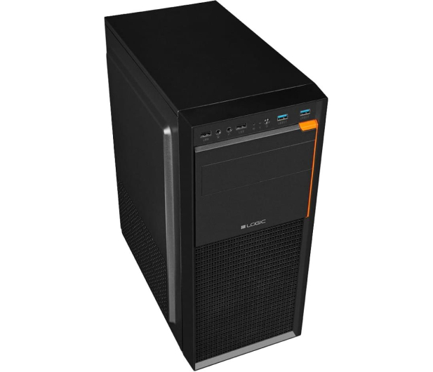 LOGIC CONCEPT J23 midi tower ATX USB 3.0 x 2 Czarna AT-J023-10-0000000-0002 - 1111727 - zdjęcie 2